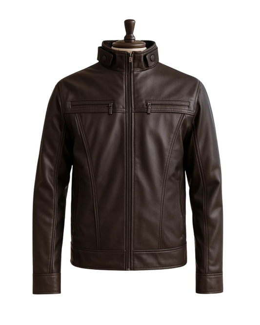 CHAQUETA IVANO CUERO EK