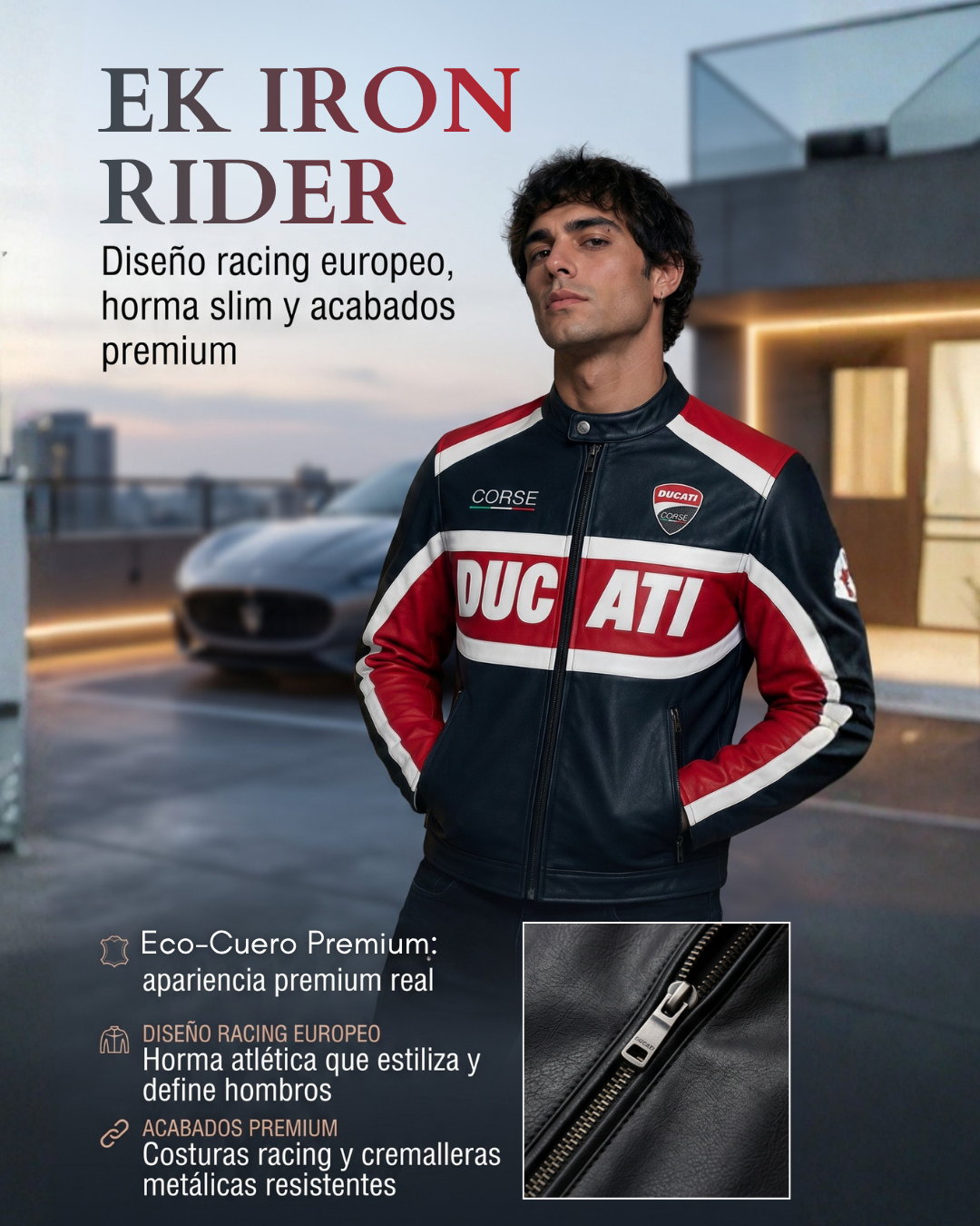CHAQUETA EK IRON RIDER