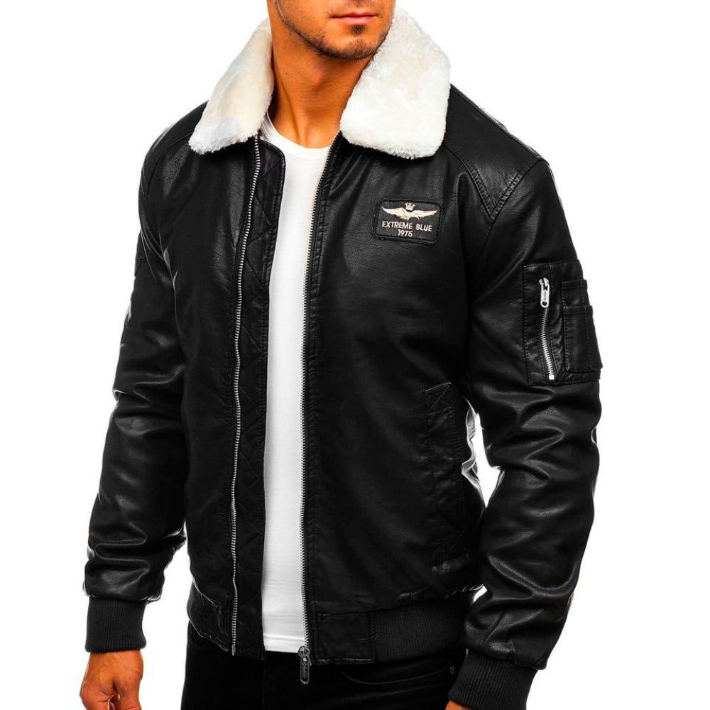 CHAQUETA LOGAN CUERO HOMBRE